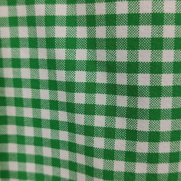 Ralph Lauren Slim Fit Green Gingham Long Sleeve Button Down Shirt Size XL - Picture 9 of 10